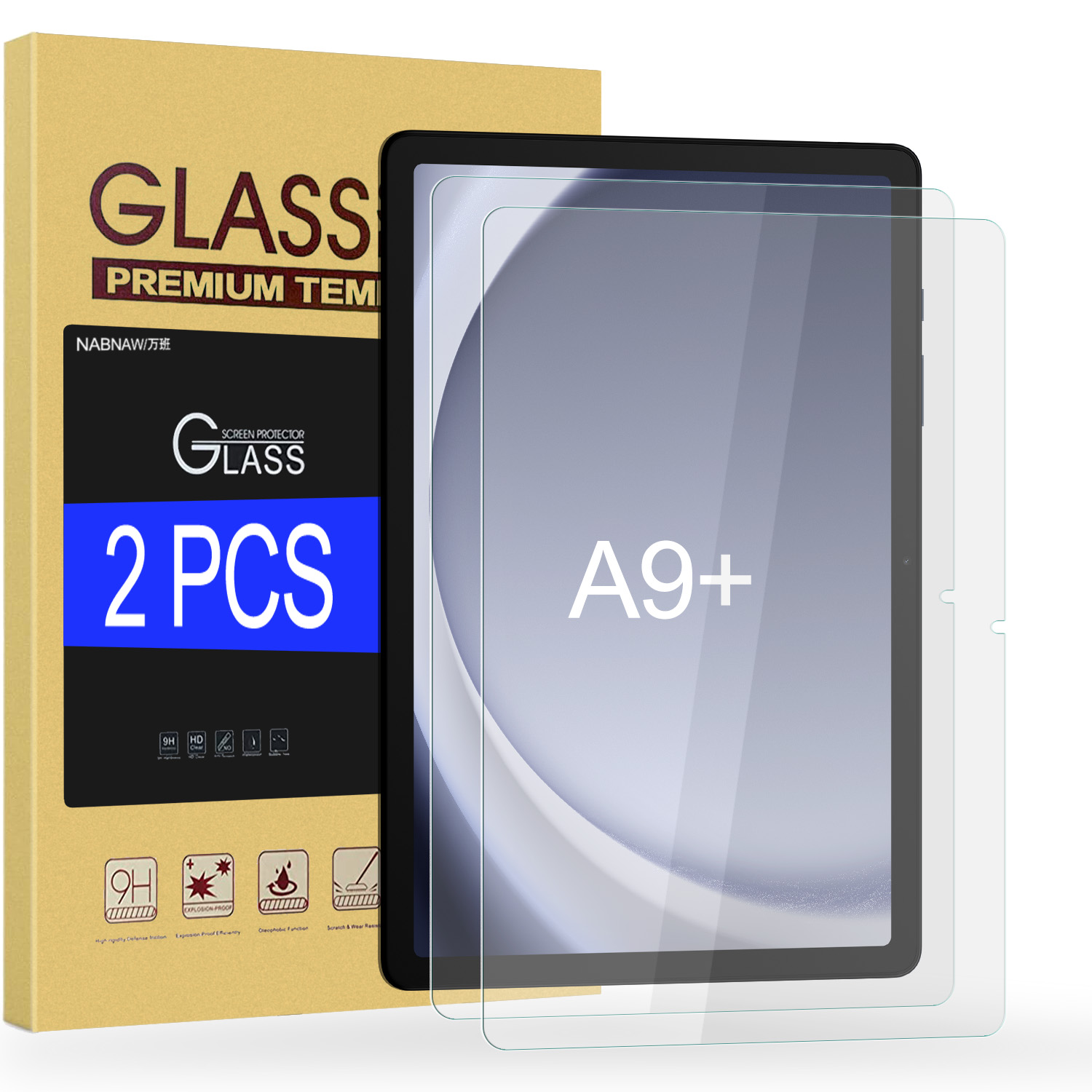 2 Pieces HD Scratch Proof Scre - Galaxy Tablet Accessories review and price