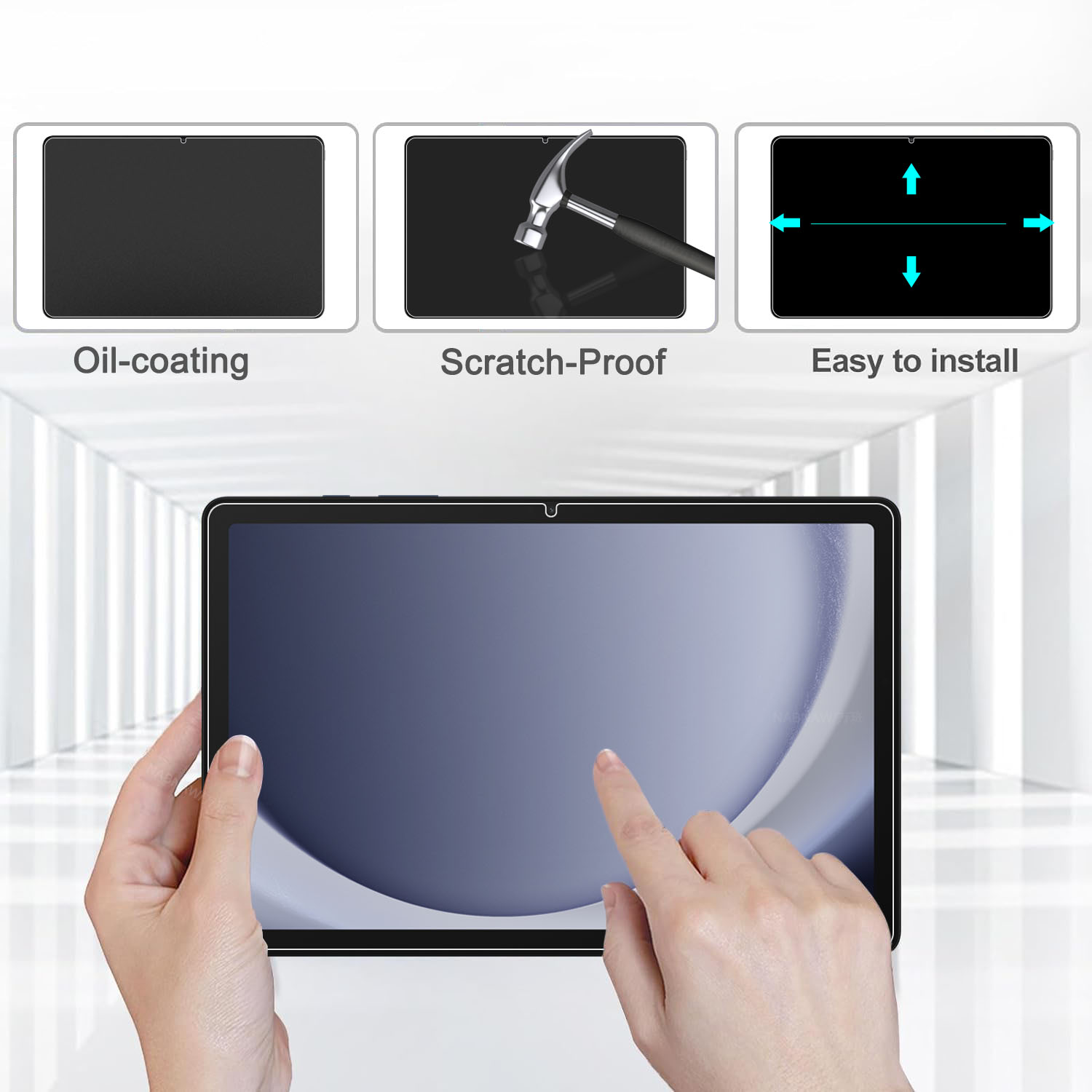 2 Pieces HD Scratch Proof Scre - Galaxy Tablet Accessories review and price