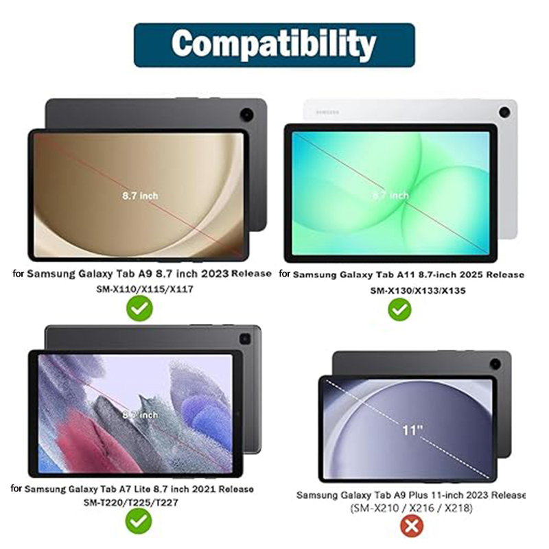 Kids EVA Stand Case for Samsun - Samsung Tablet A9 Accessories review and price