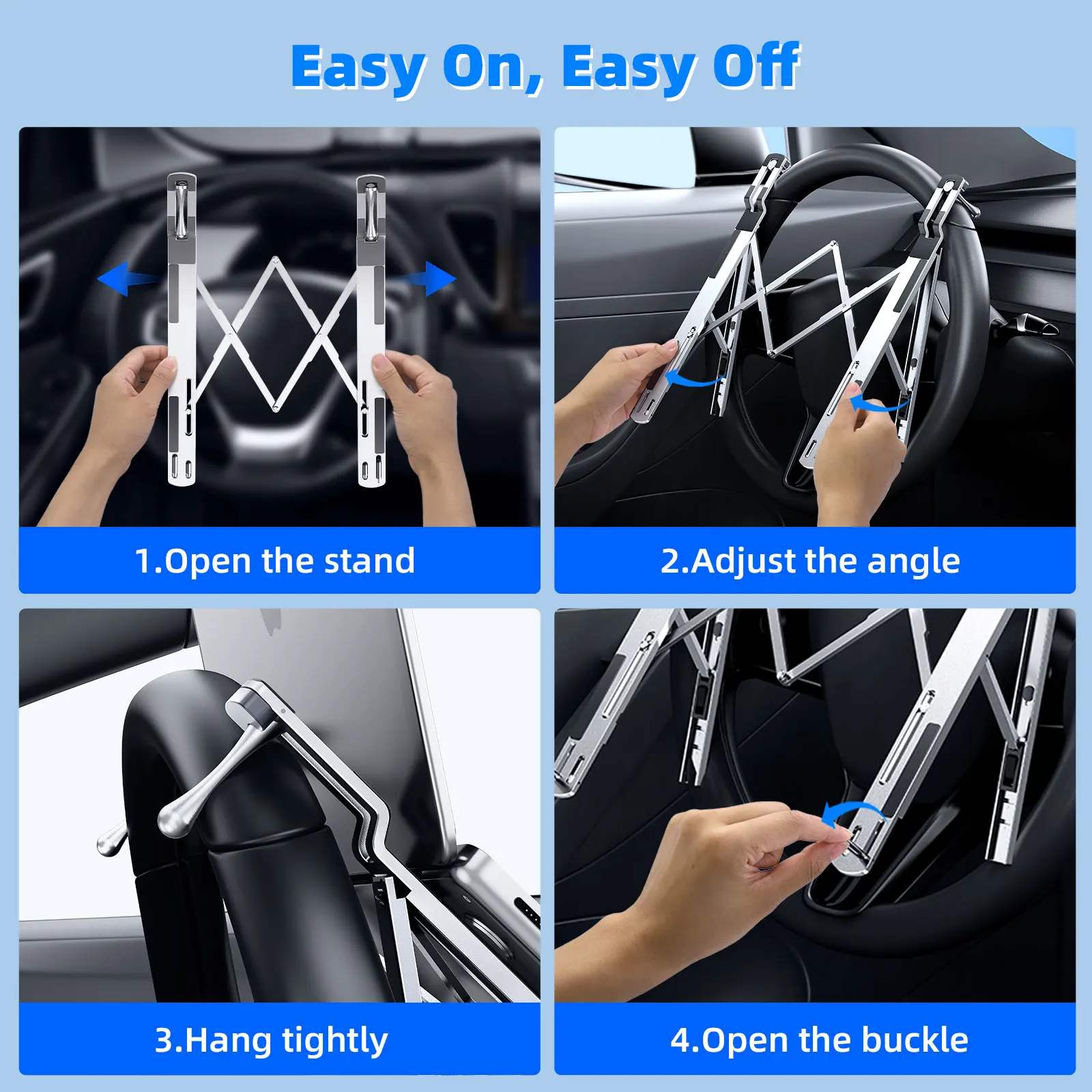 Eary Car Laptop Mount Steering - Tesla Tablet Accessories review and price