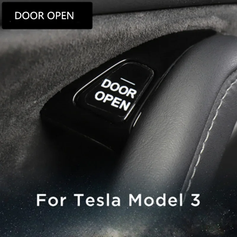 Luminous Car Open Door Button  - Tesla Tablet Accessories review and price