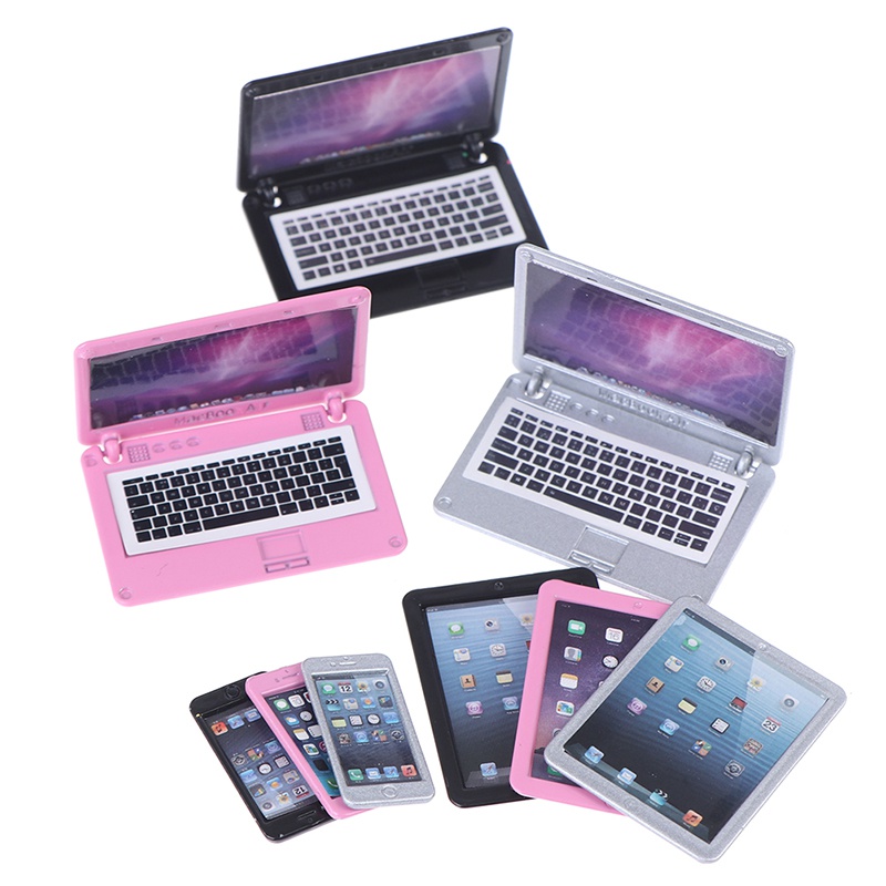 3Pcs/Set Simulation Mini Lapto - Tablet Accessories Set review and price