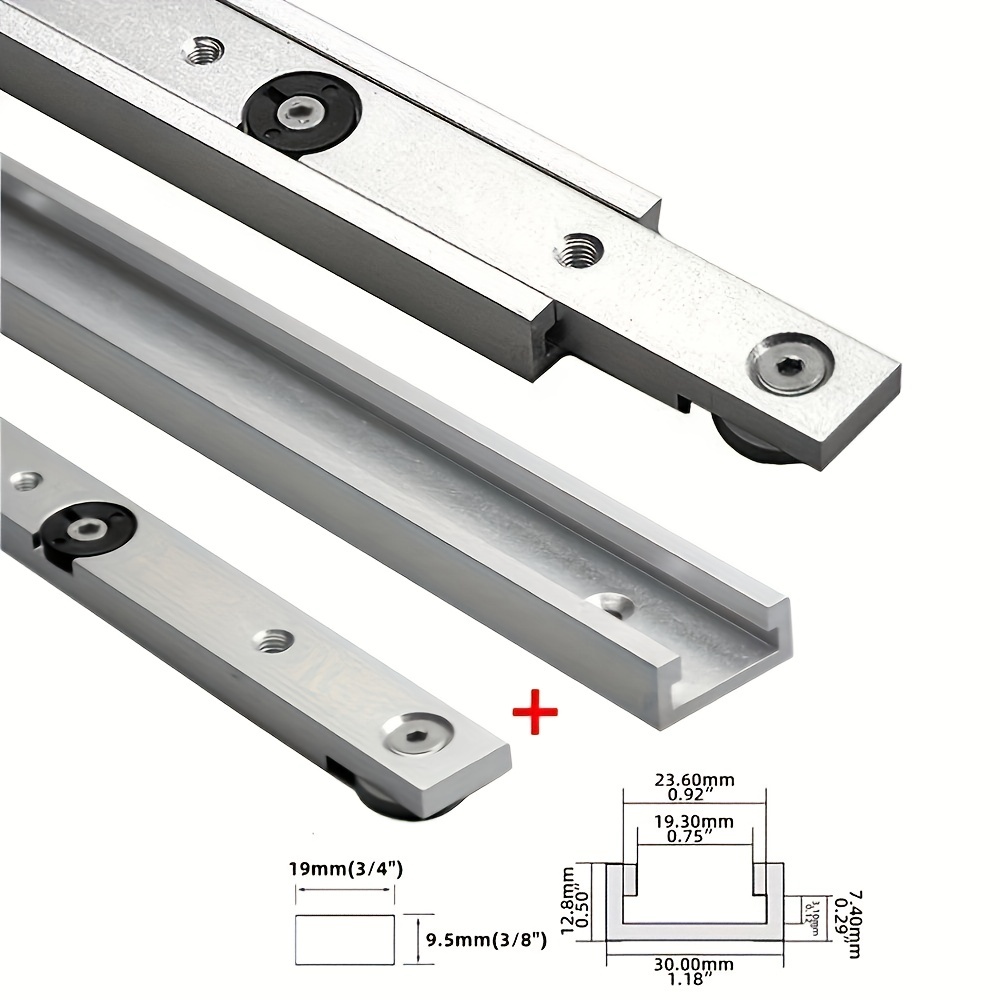 2Pcs T‑Track & Miter Track Jig - Tablet Accessories Set review and price