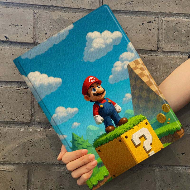 Cartoon M-Marios Art For Samsu - Samsung Tablet A9 Accessories review and price