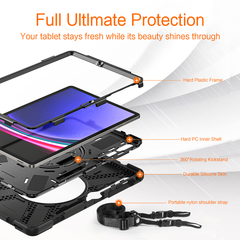 Heavy Duty Shockproof Case For - Samsung Tablet A9 Accessories review and price