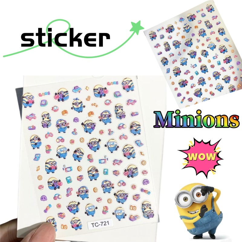 Cute Minions anime cartoon cre - Tablet Accessories Set review and price