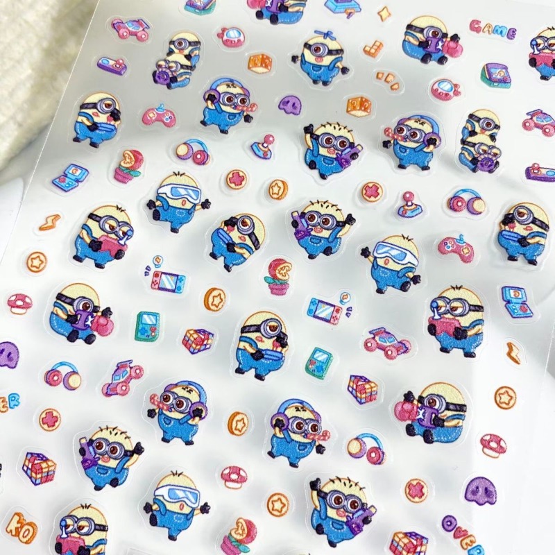 Cute Minions anime cartoon cre - Tablet Accessories Set review and price