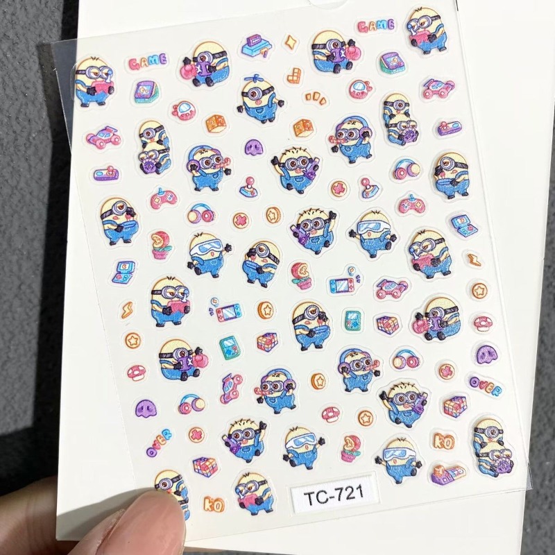 Cute Minions anime cartoon cre - Tablet Accessories Set review and price