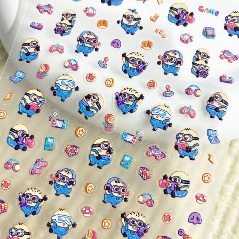 Cute Minions anime cartoon cre - Tablet Accessories Set review and price