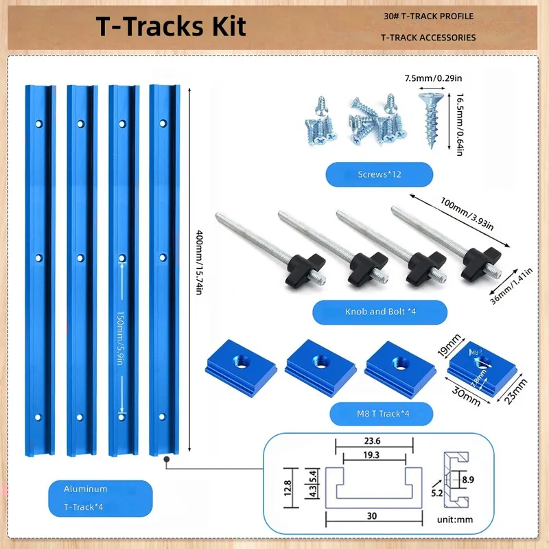 T30 T Slot Slider Set Red Blue - Tablet Accessories Set review and price