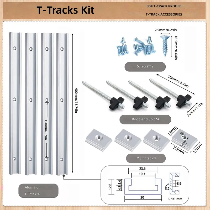T30 T Slot Slider Set Red Blue - Tablet Accessories Set review and price