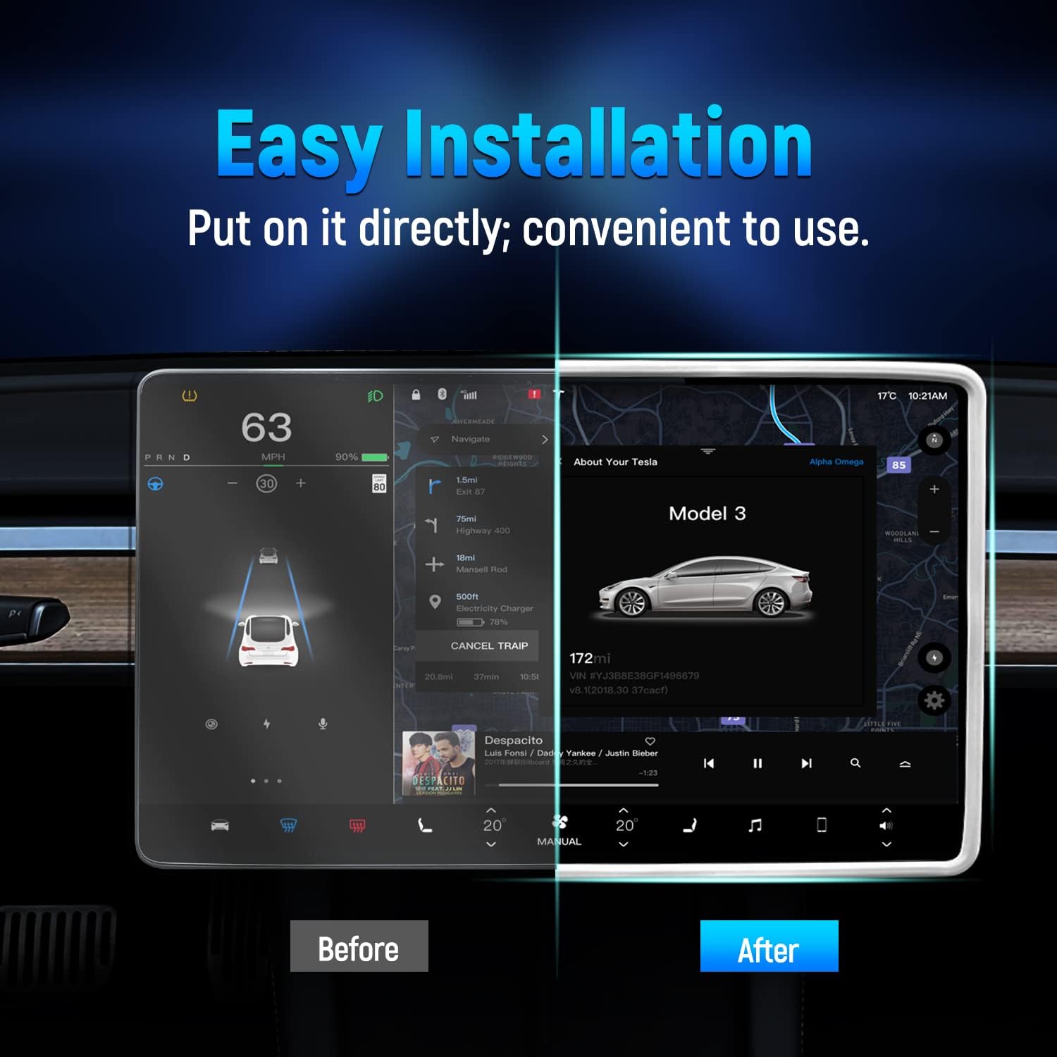 For Tesla Model 3 Y Highland S - Tesla Tablet Accessories review and price