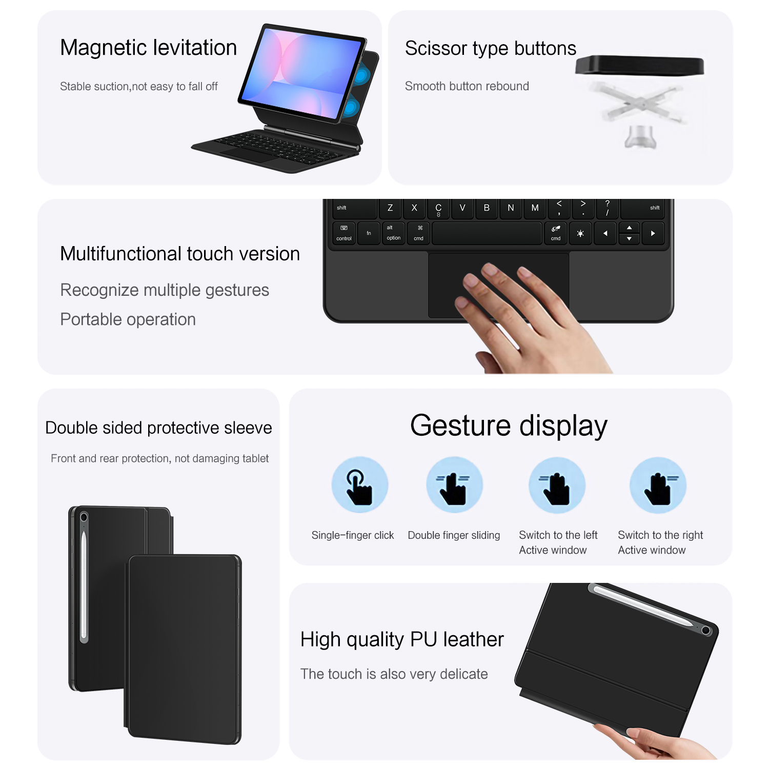 Magic Keyboard for Samsung Gal - Galaxy Tablet Accessories review and price