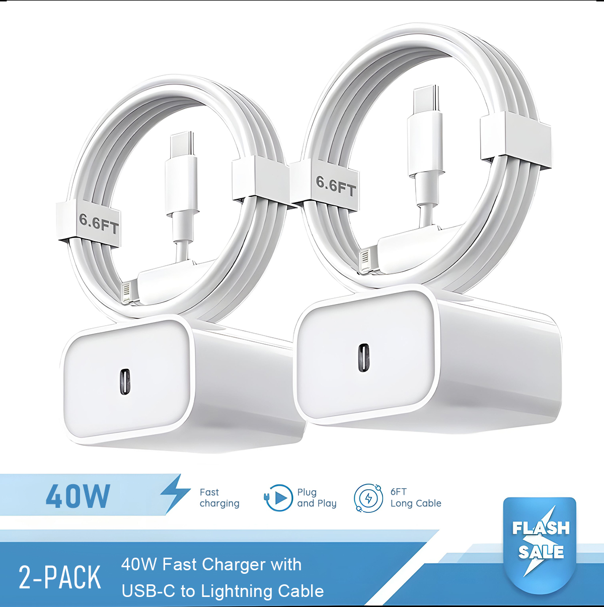 2-4 Set 40W Fast Charger for i - Tablet Accessories Set review and price