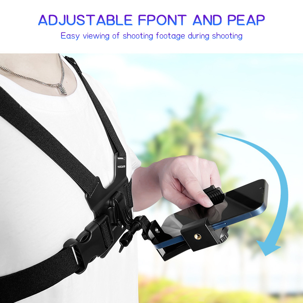 Chest Mount Phone Strap Holder - Tablet Stand Adjustable review and price